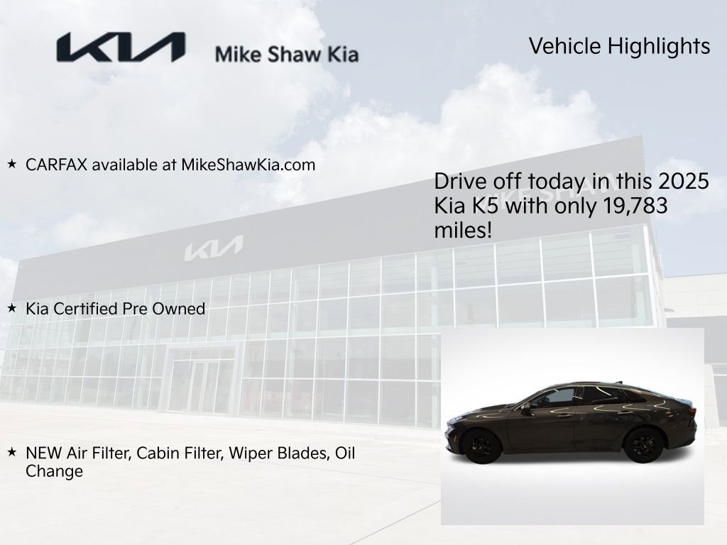 Used 2025 Kia K5 LXS FWD image 9