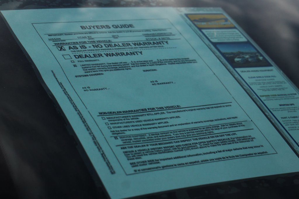 Used 2013 Nissan Titan SV w/ SV Value Truck Pkg image 48