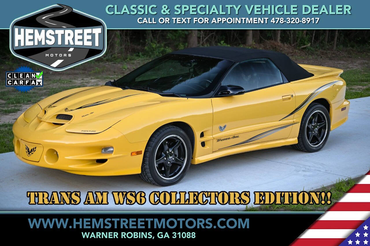 Used 2002 Pontiac Firebird Trans Am RWD image 1