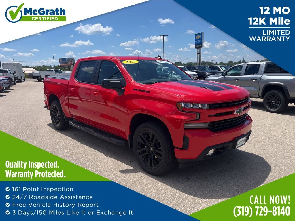 Used 2021 Chevrolet Silverado 1500 RST w/ Rally Edition AWD/4WD image 1