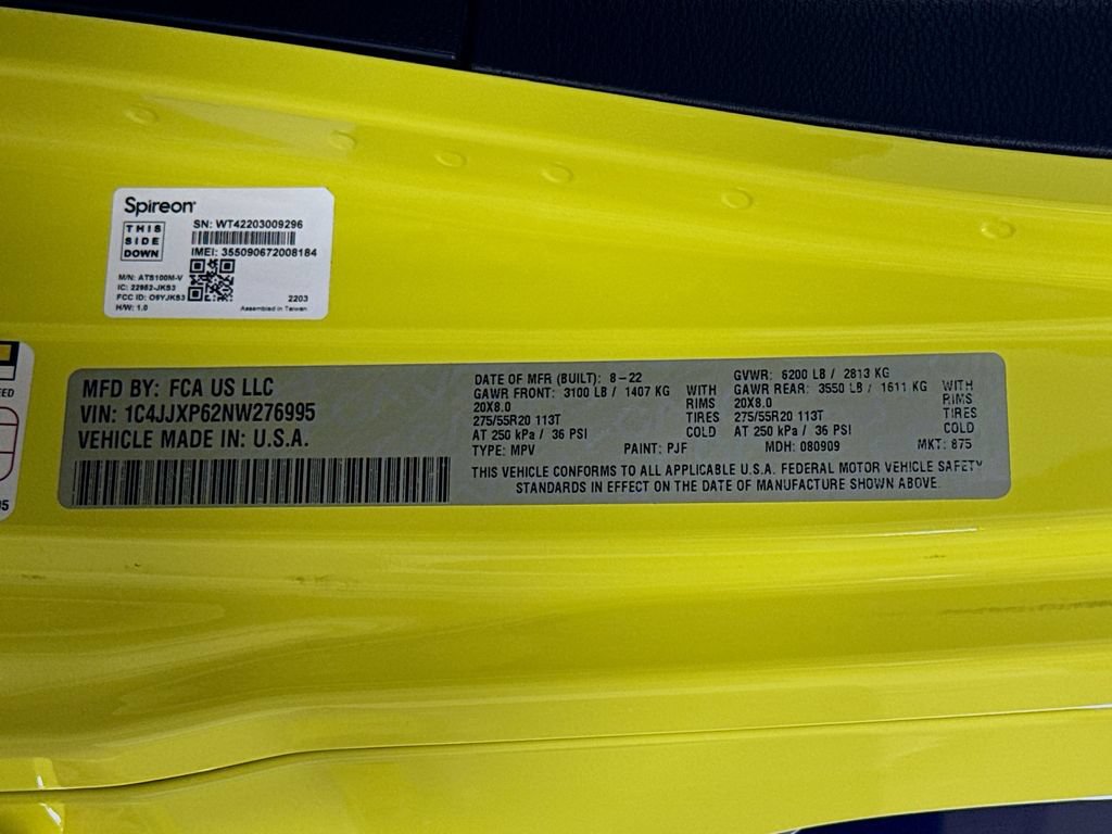 Used 2022 Jeep Wrangler Unlimited Sahara w/ Safety Group AWD/4WD image 32