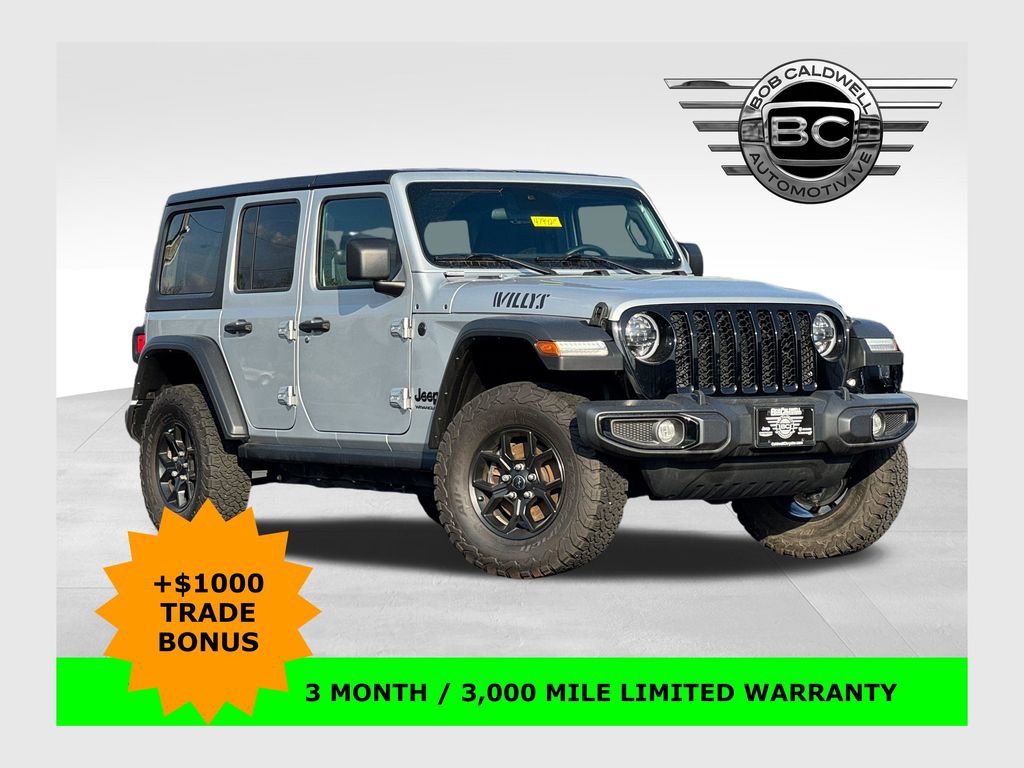 Used 2024 Jeep Wrangler Willys AWD/4WD image 1