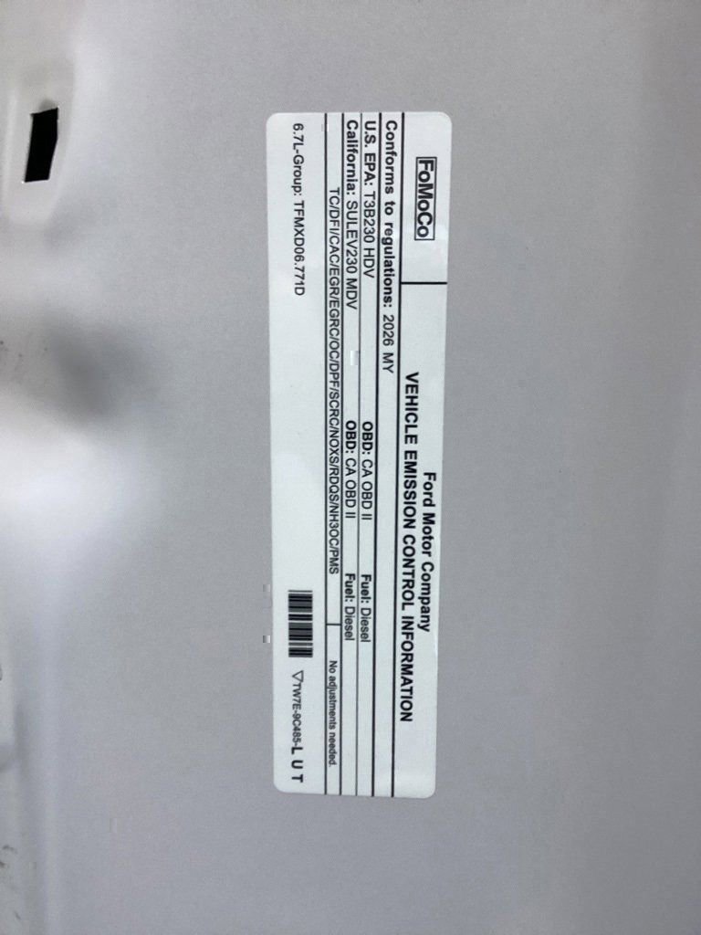 New 2026 Ford F250 Lariat w/ Black Appearance Package image 76