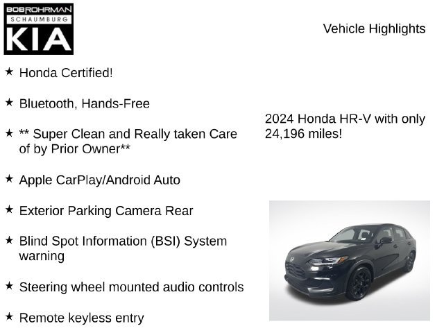 Used 2024 Honda HR-V Sport image 7