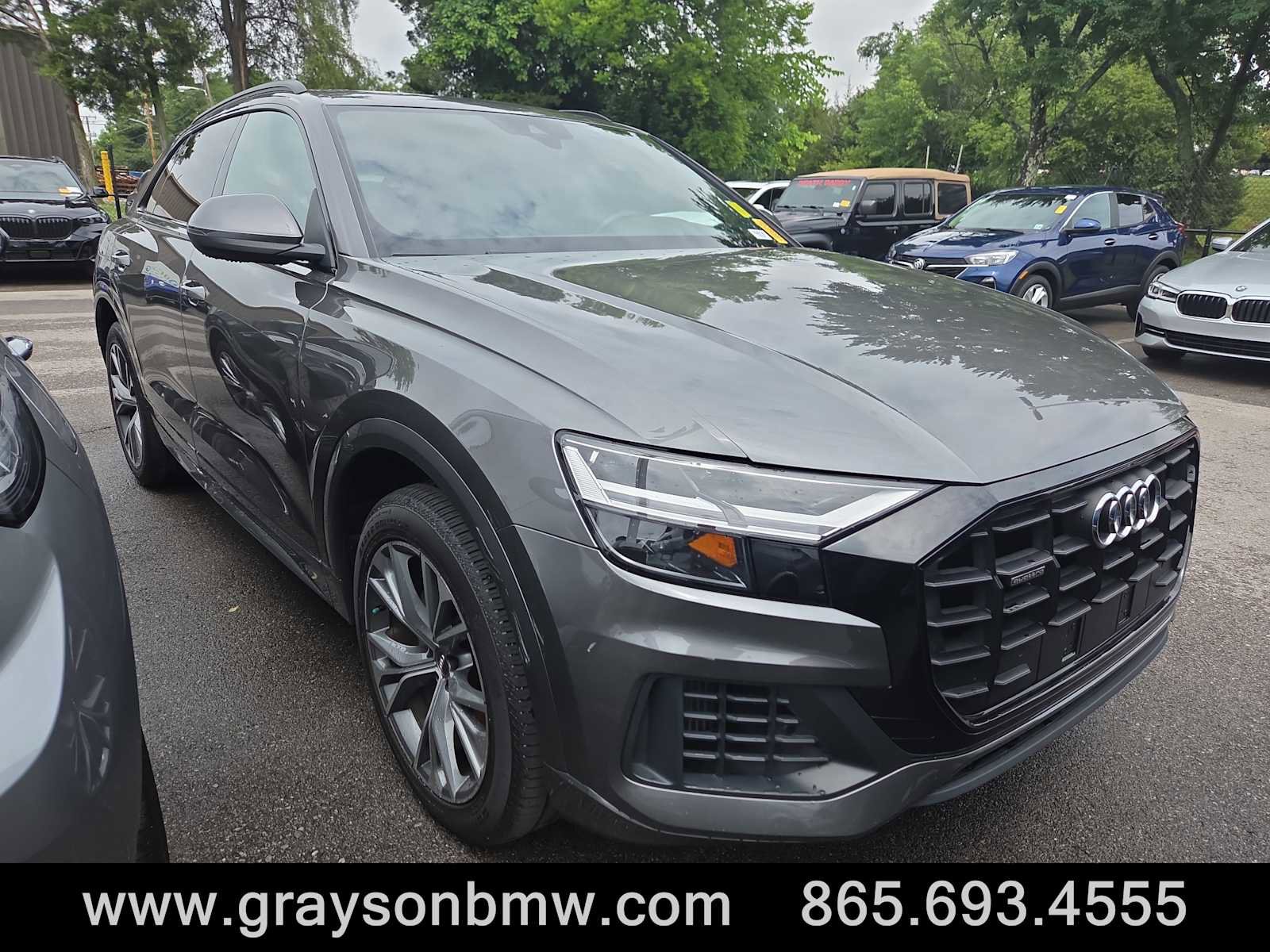 Used 2020 Audi Q8 Premium w/ Black Optic Package