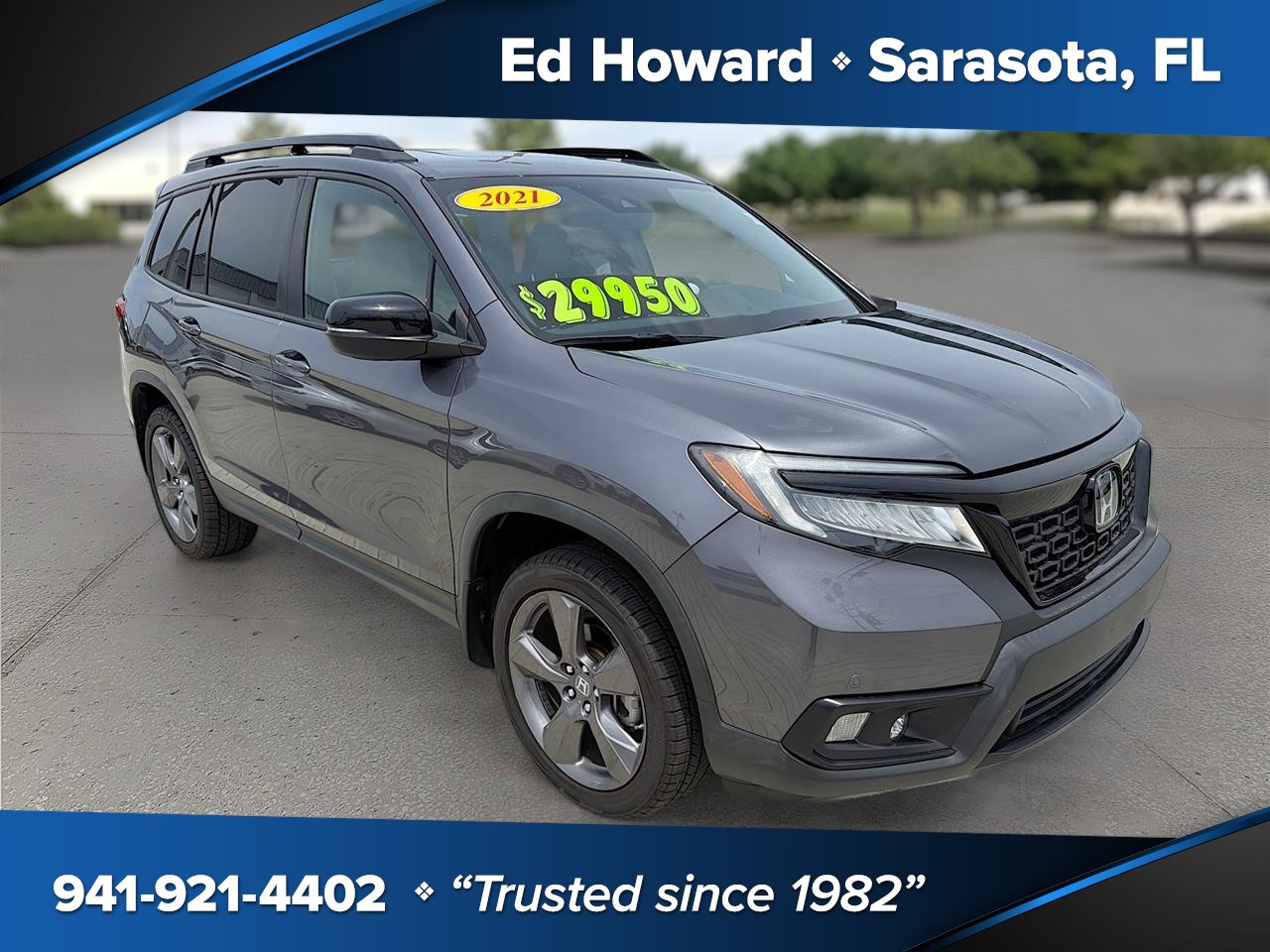 Used 2021 Honda Passport Touring video 1