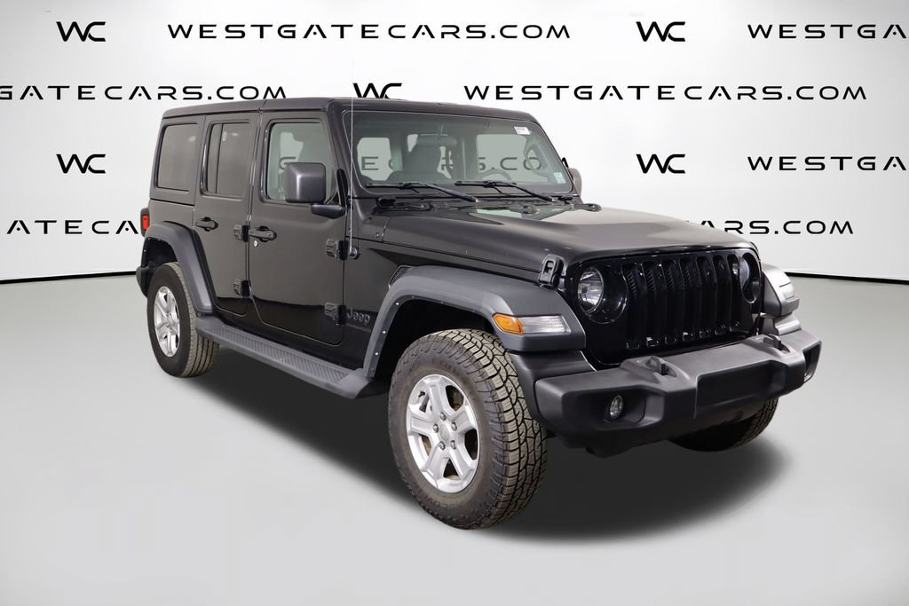 Used 2023 Jeep Wrangler Unlimited Sport AWD/4WD image 38