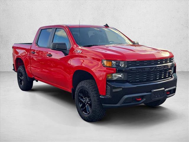 Used 2021 Chevrolet Silverado 1500 Custom Trail Boss w/ LPO, Dark Essentials Package AWD/4WD image 3
