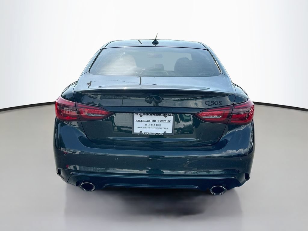 Used 2024 INFINITI Q50 Red Sport 400 w/ Black Opal Edition RWD image 10