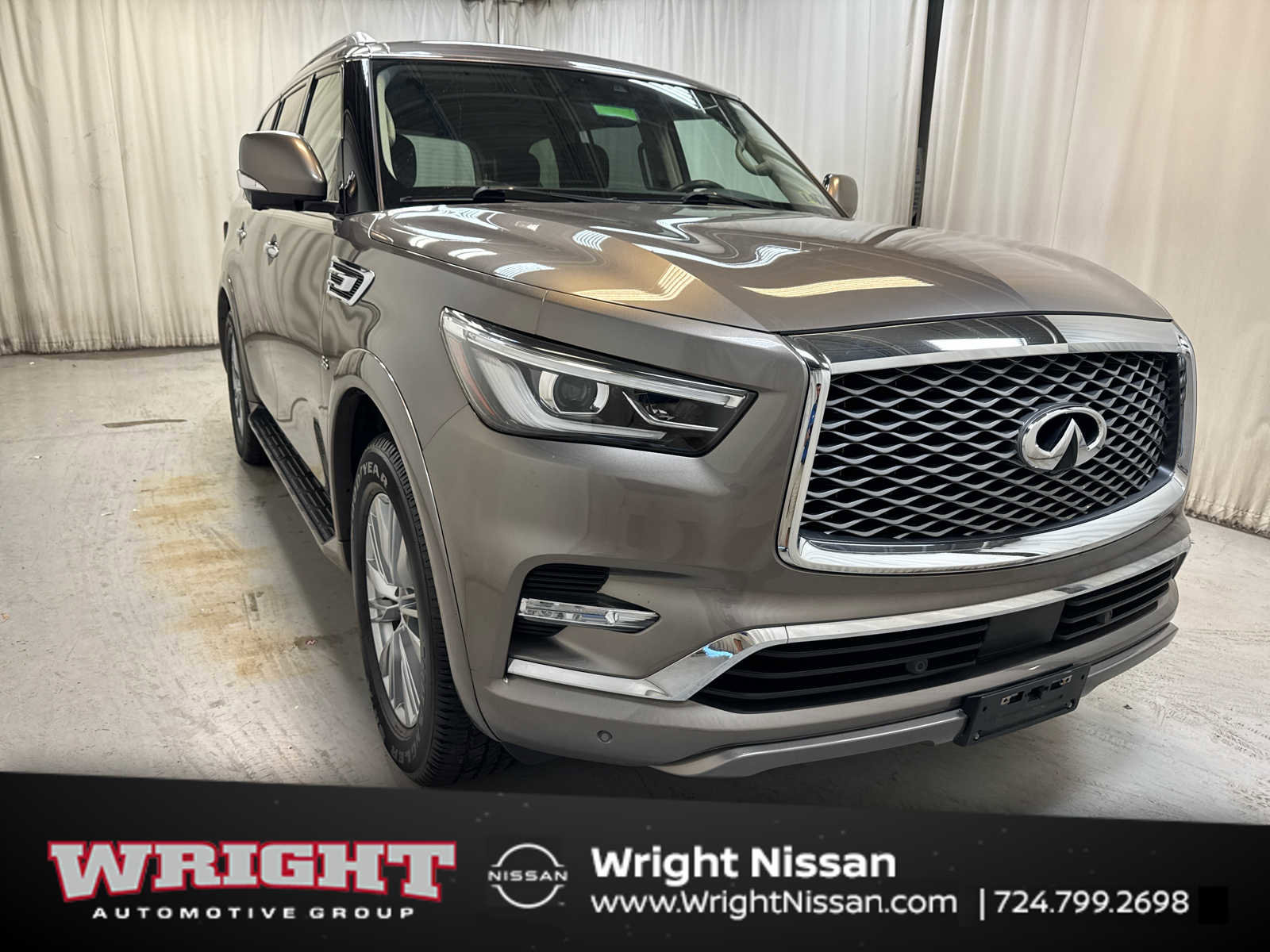 Used 2019 INFINITI QX80 Luxe w/ All-Season Package