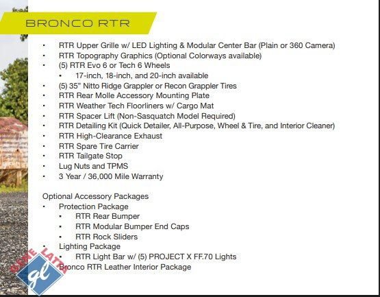 New 2025 Ford Bronco Badlands AWD/4WD image 2