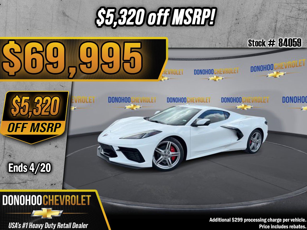 New 2026 Chevrolet Corvette Stingray Coupe w/ 1LT image 1