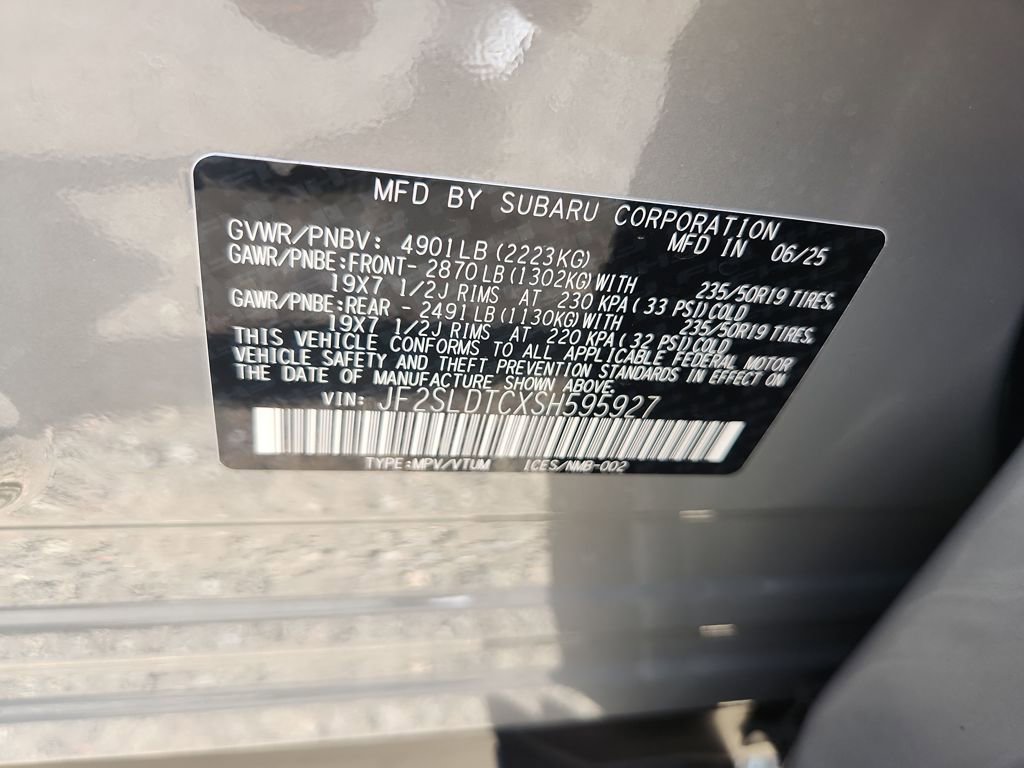 New 2025 Subaru Forester Touring w/ Protection Package image 23