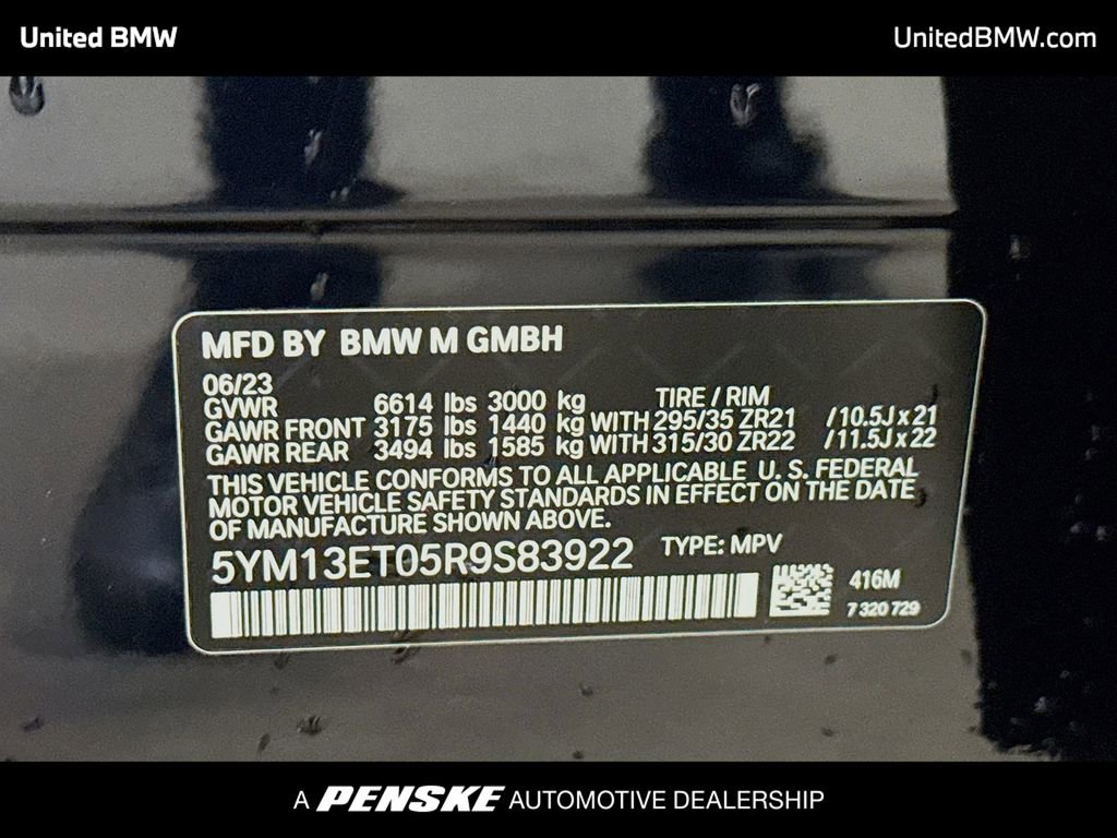 Certified 2024 BMW X5 M Competition w/ Executive Package AWD/4WD image 15