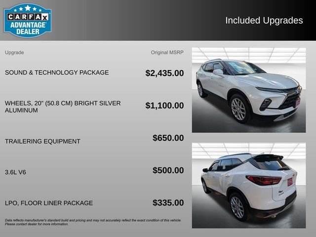 Used 2023 Chevrolet Blazer LT w/ Sound & Technology Package image 3