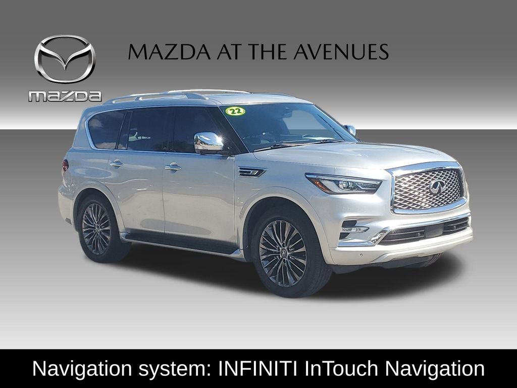 Used 2022 INFINITI QX80 Sensory w/ Cargo Package video 3