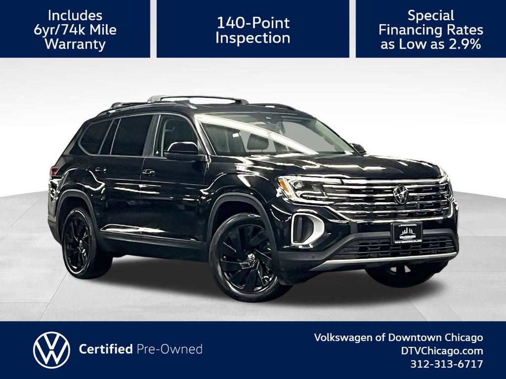 Used 2024 Volkswagen Atlas SE AWD/4WD image 1