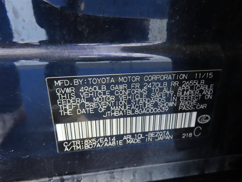Used 2016 Lexus GS 200t RWD image 34