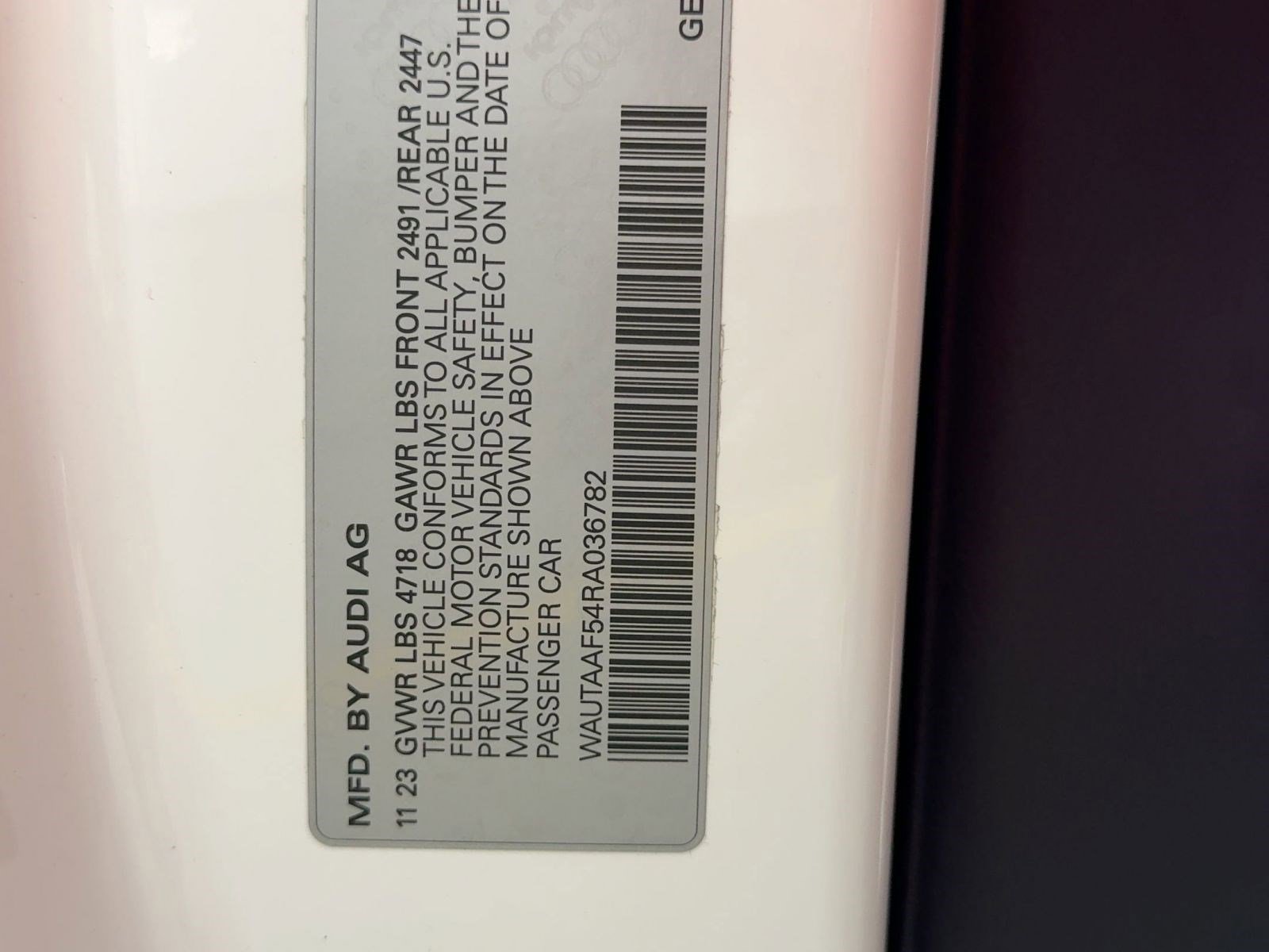 Certified 2024 Audi A5 2.0T Premium Plus w/ Premium Plus image 18