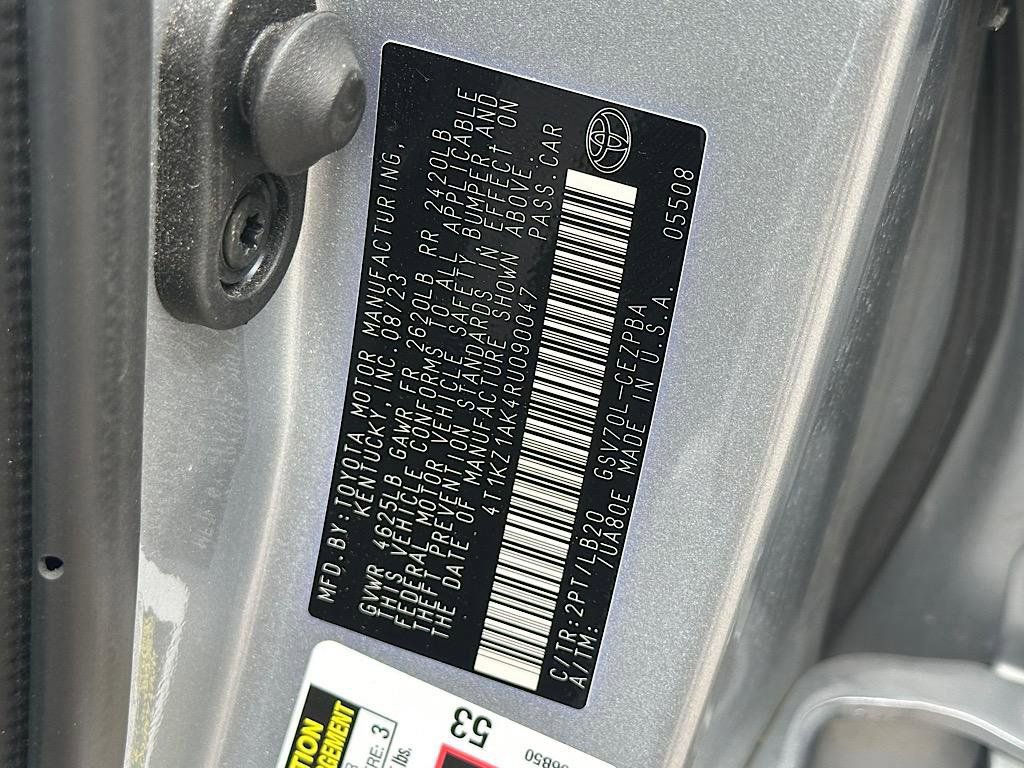 Certified 2024 Toyota Camry XSE FWD image 30