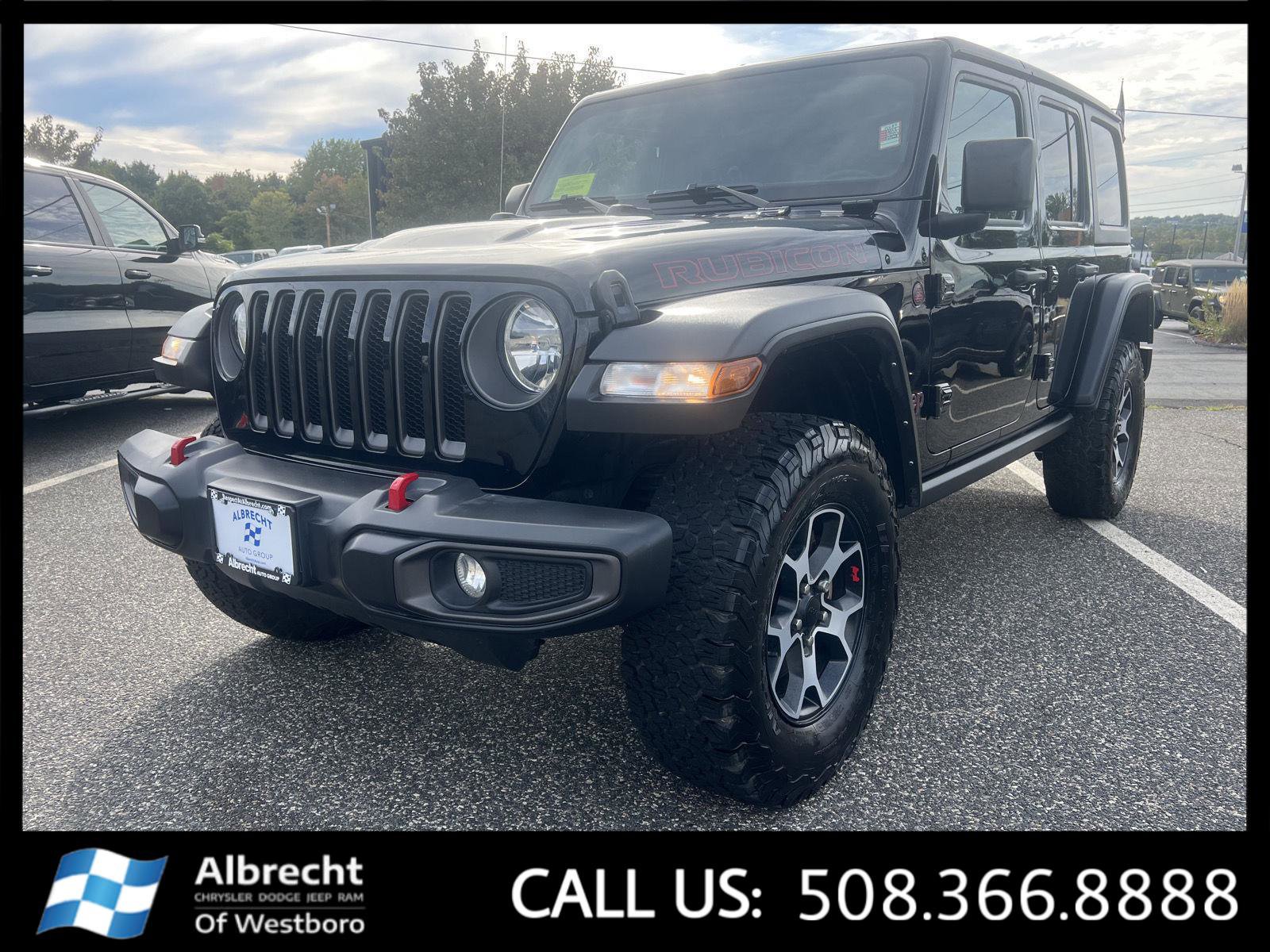 Used 2022 Jeep Wrangler Unlimited Rubicon w/ Cold Weather Group image 1