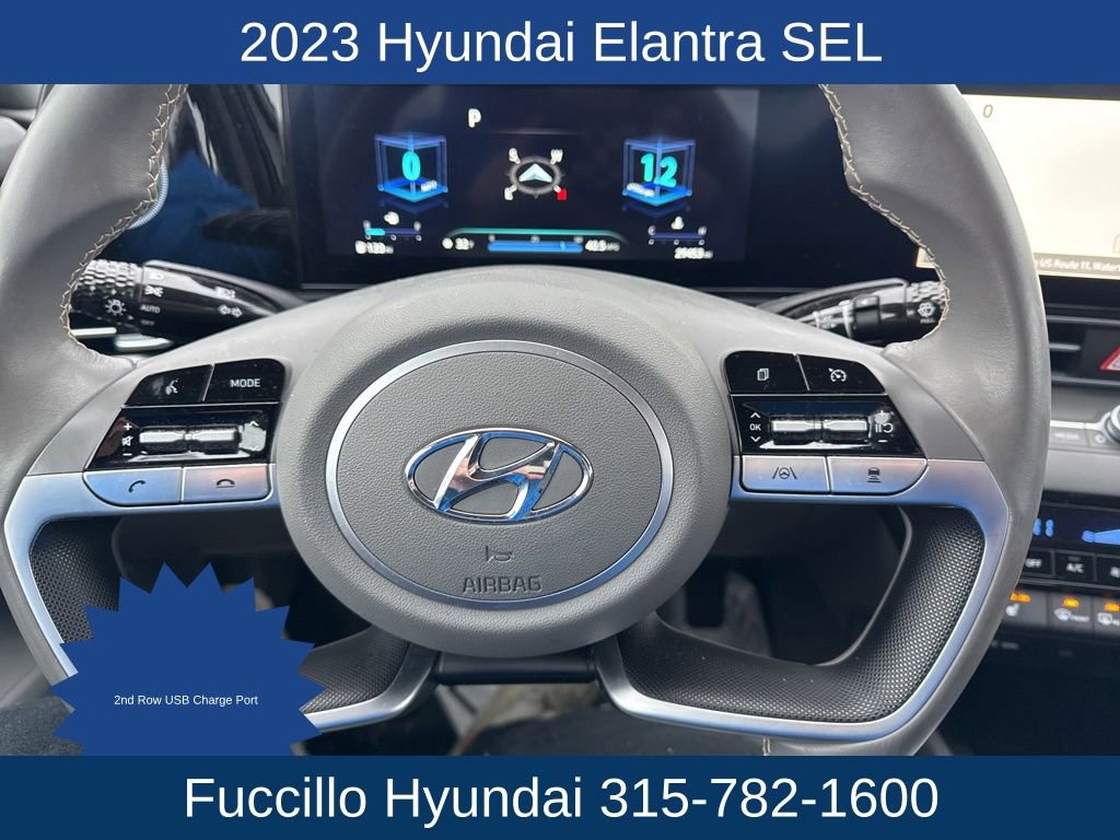 Certified 2023 Hyundai Elantra SEL w/ Convenience Package image 14