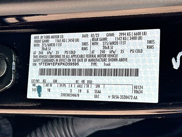 Used 2023 Ford F150 XLT w/ Equipment Group 302A High image 33