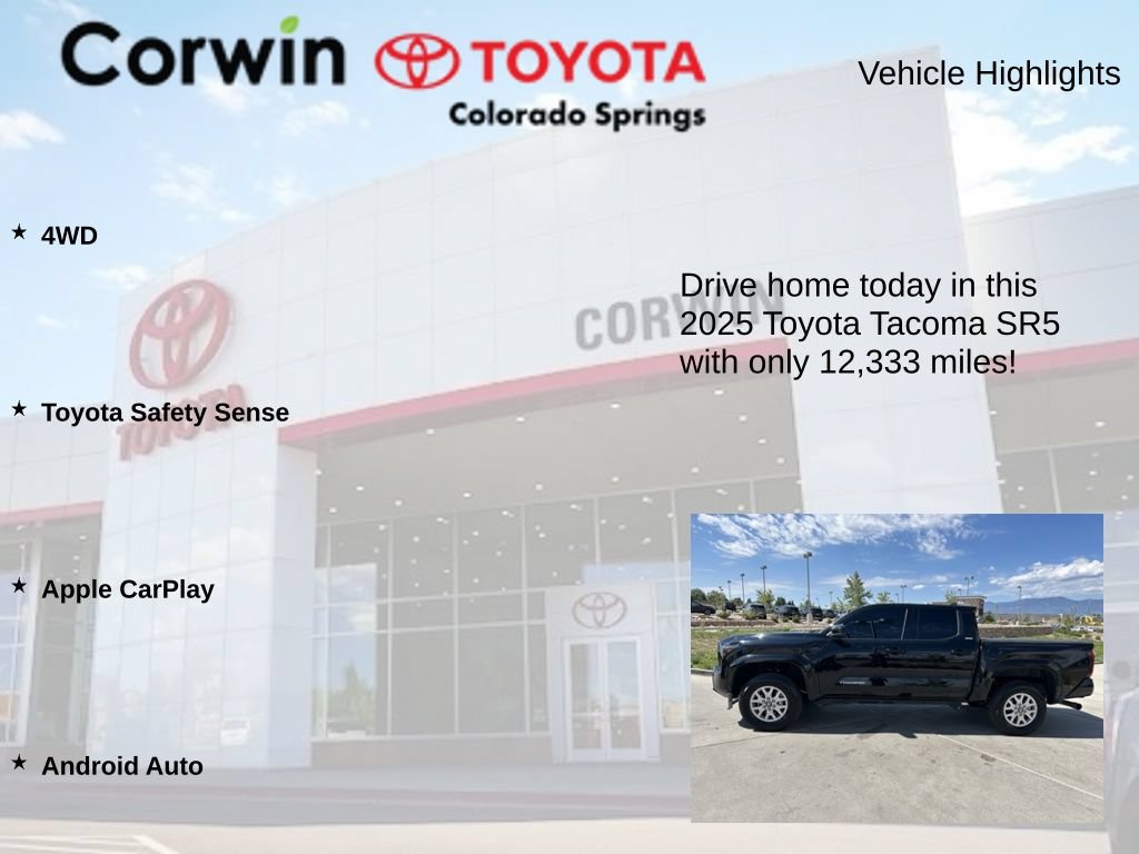 Used 2025 Toyota Tacoma SR5 AWD/4WD image 7