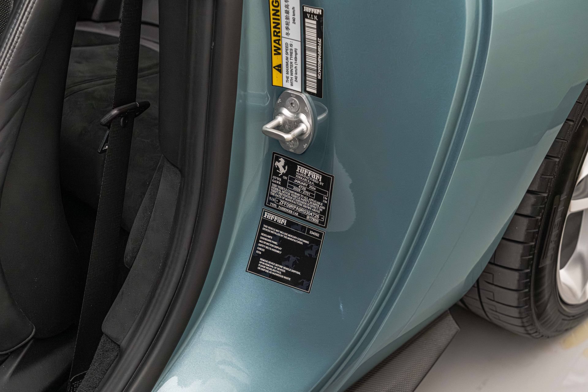 Certified 2024 Ferrari Roma Spider RWD image 29