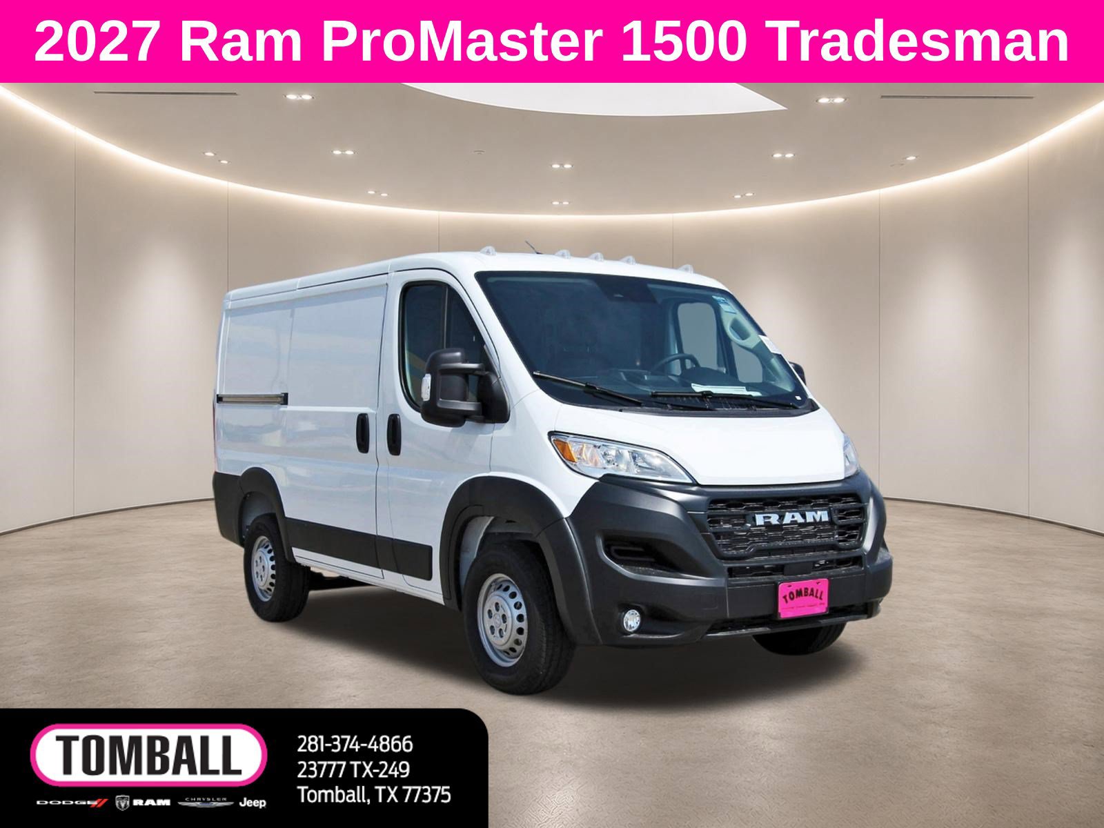 New 2027 RAM ProMaster 1500