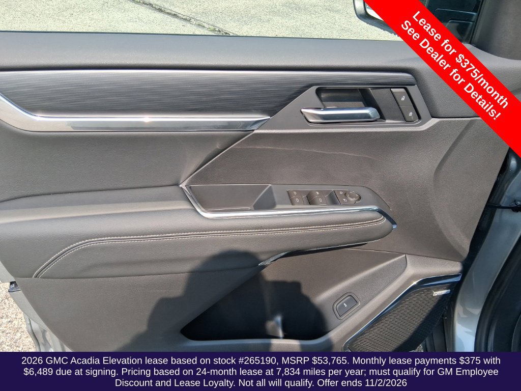 New 2026 GMC Acadia Elevation w/ Black Edition AWD/4WD image 26