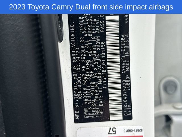 Used 2023 Toyota Camry SE AWD/4WD image 19