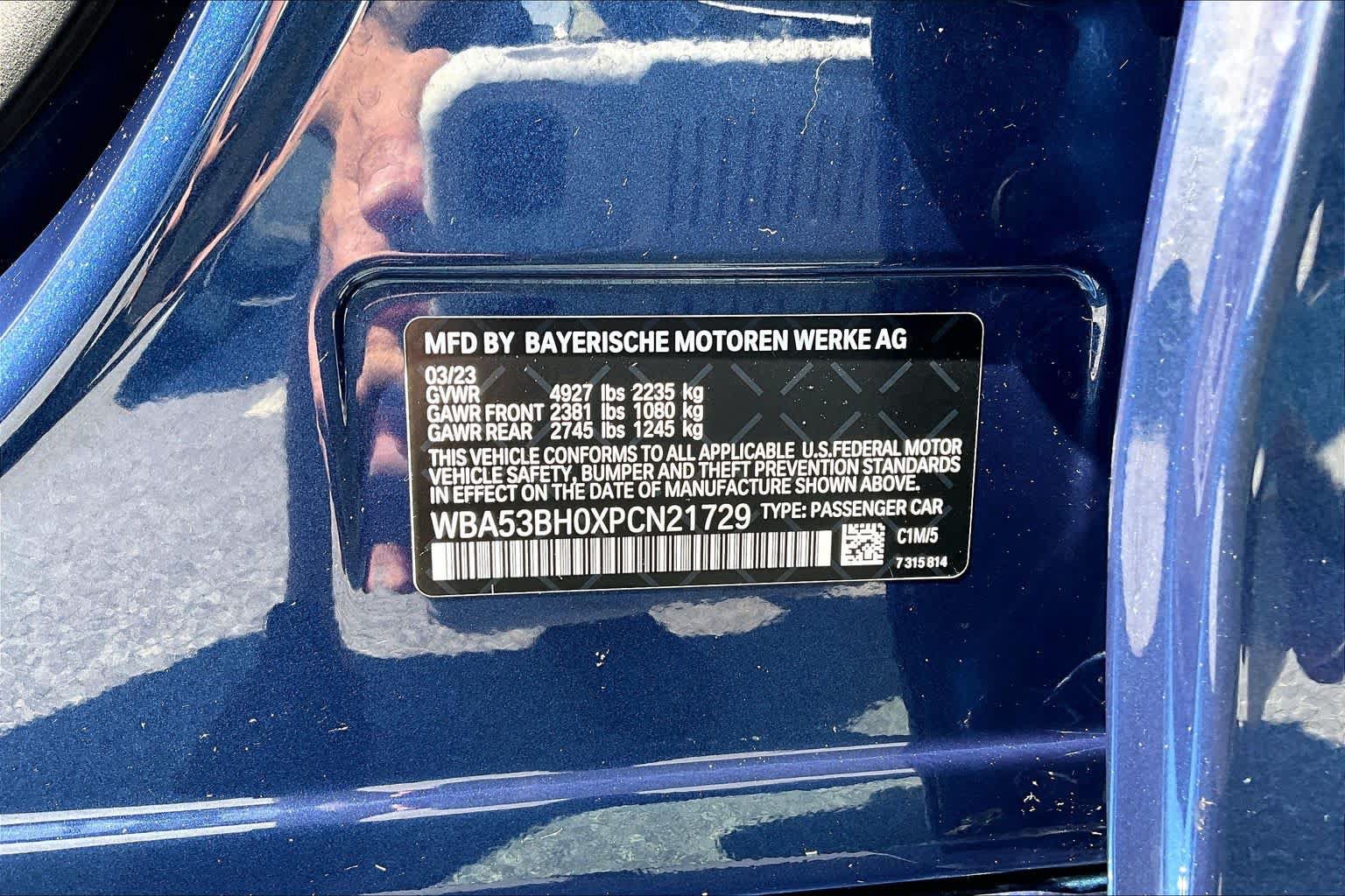 Used 2023 BMW 530i w/ Premium Package RWD image 34