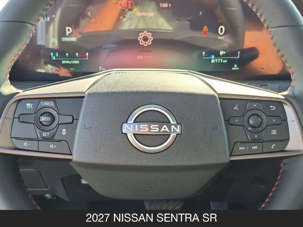 New 2027 Nissan Sentra SR w/ Floor Mat Package FWD image 12