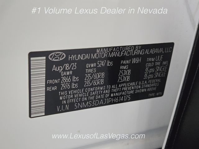Used 2023 Hyundai Santa Fe SEL w/ Premium Package AWD/4WD image 30