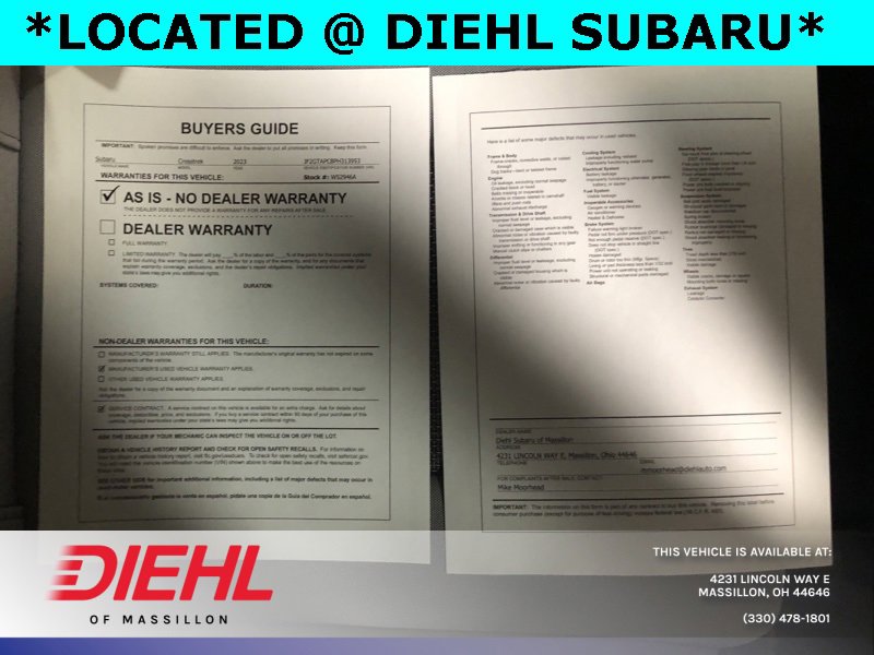 Used 2023 Subaru Crosstrek 2.0i Premium image 29