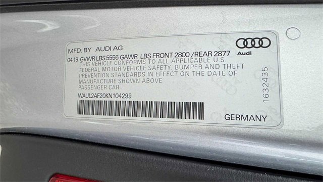 Used 2019 Audi A6 3.0T Premium Plus w/ Premium Plus Package image 38