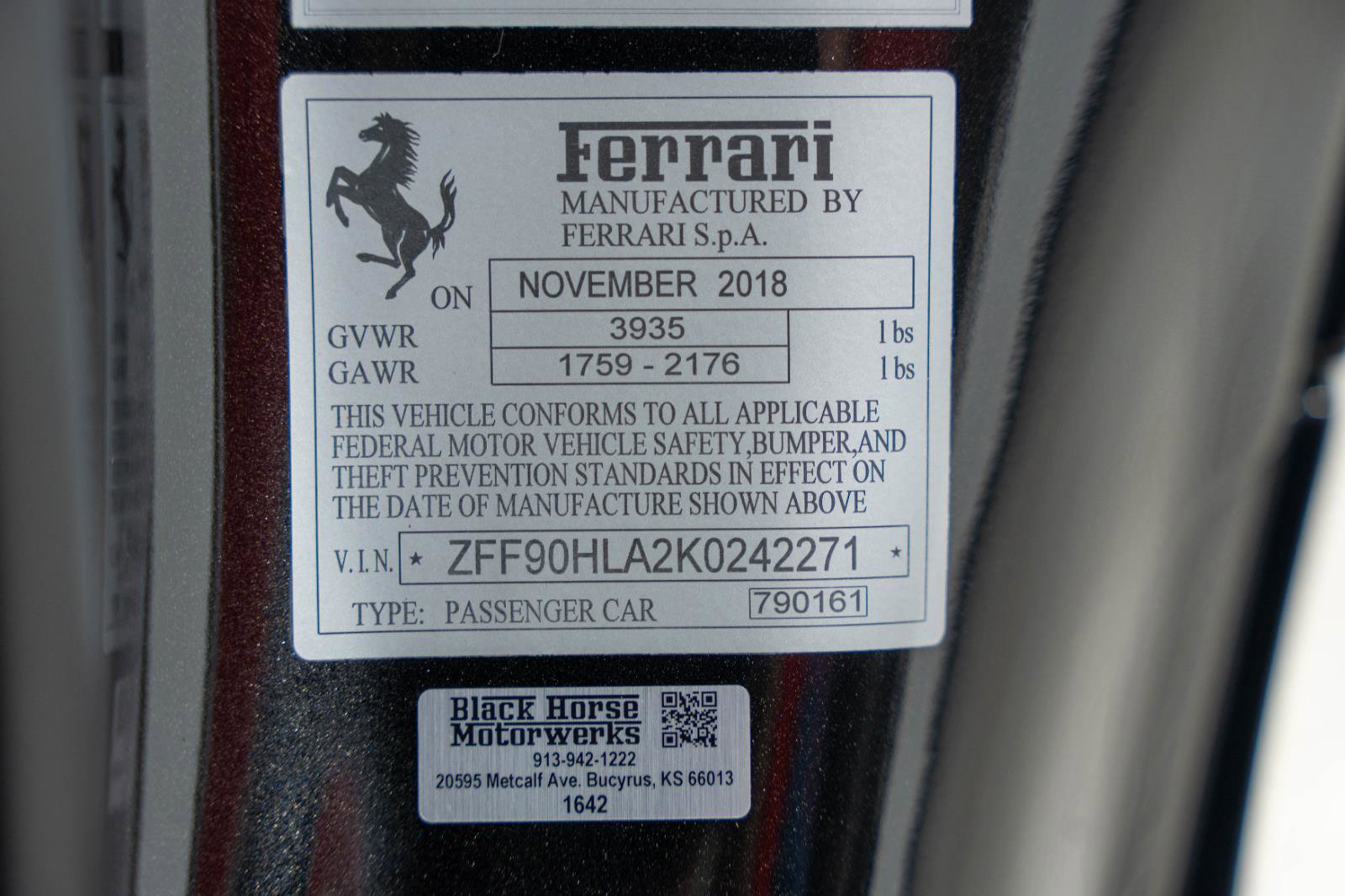 Used 2019 Ferrari 488 Pista Coupe RWD image 61