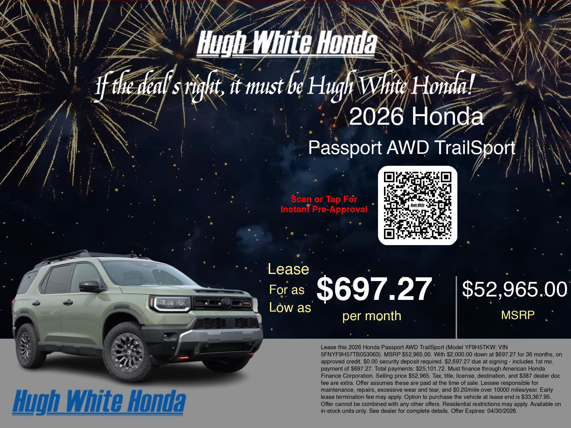 New 2026 Honda Passport TrailSport image 3