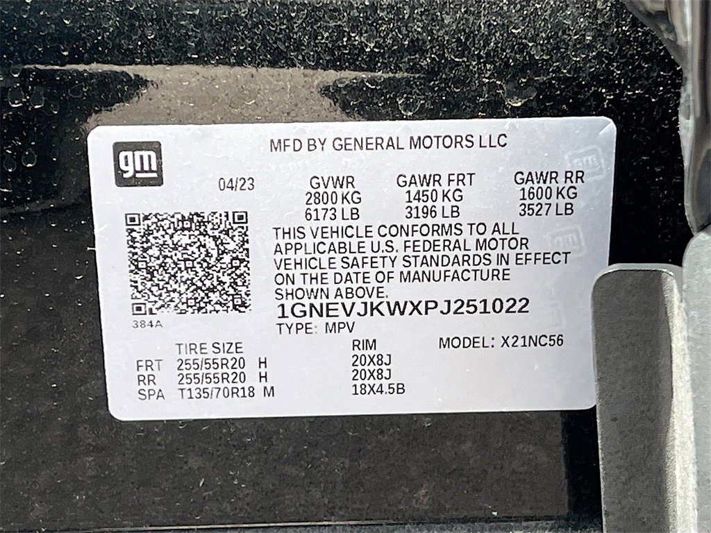 Used 2023 Chevrolet Traverse RS image 35