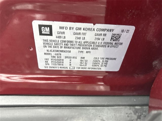 Certified 2022 Buick Encore Preferred w/ Safety Package image 31