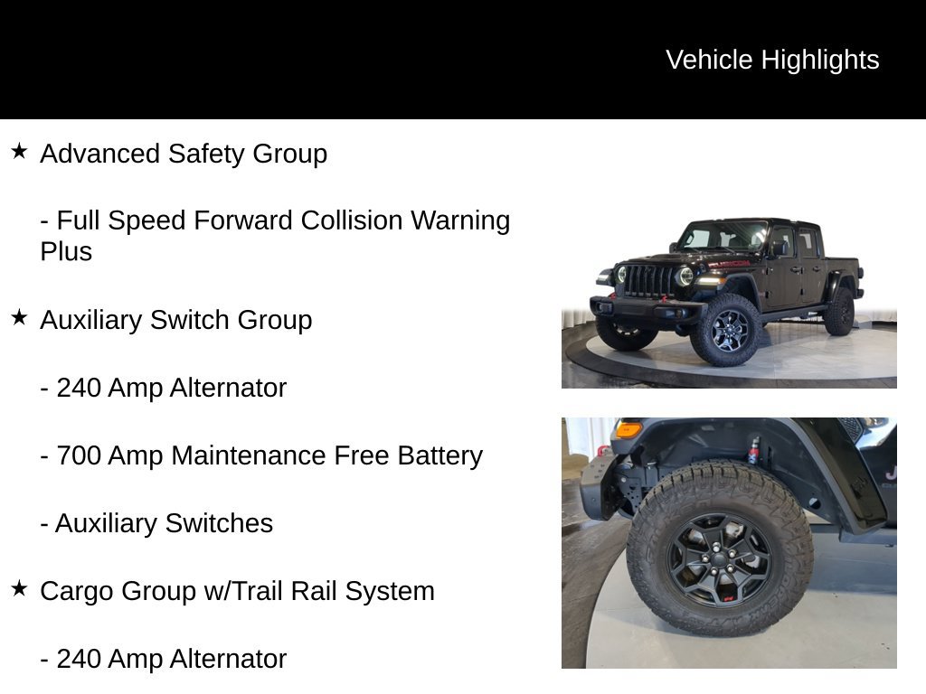 Used 2020 Jeep Gladiator Rubicon AWD/4WD image 32