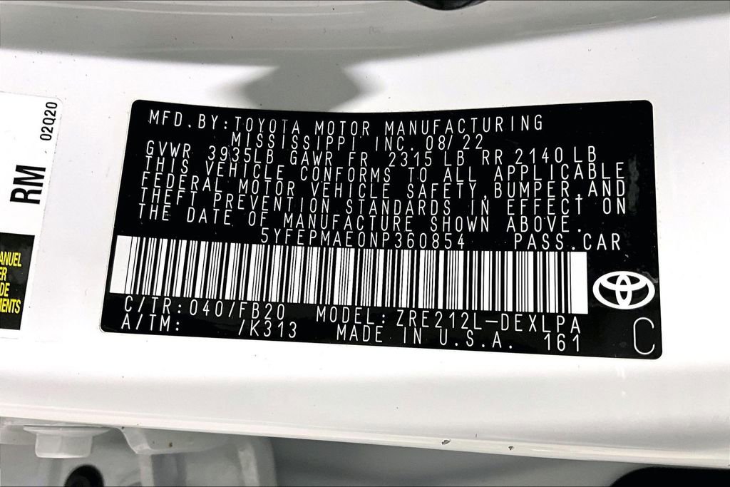 Used 2022 Toyota Corolla LE image 41