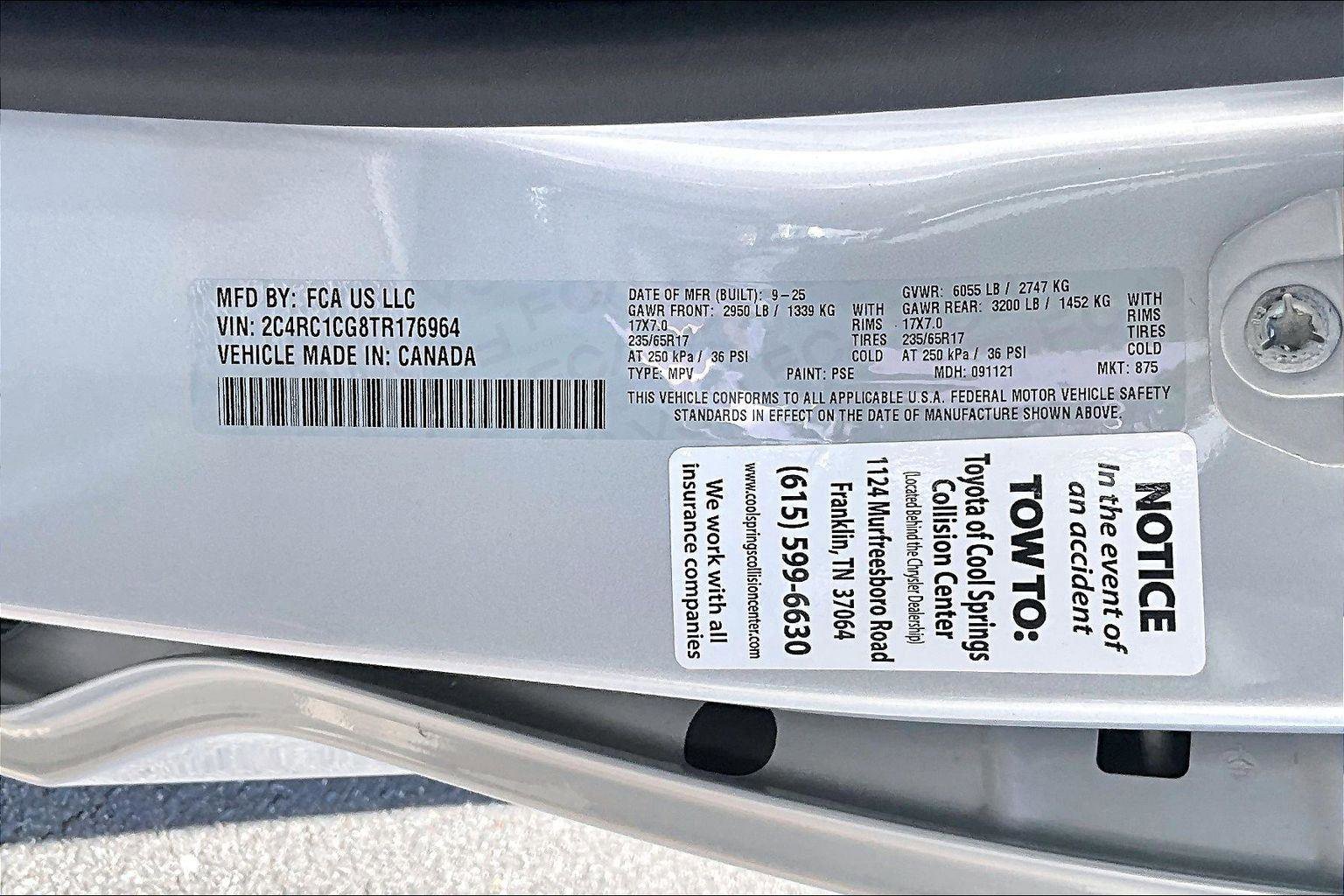 Used 2026 Chrysler Voyager LX FWD image 37