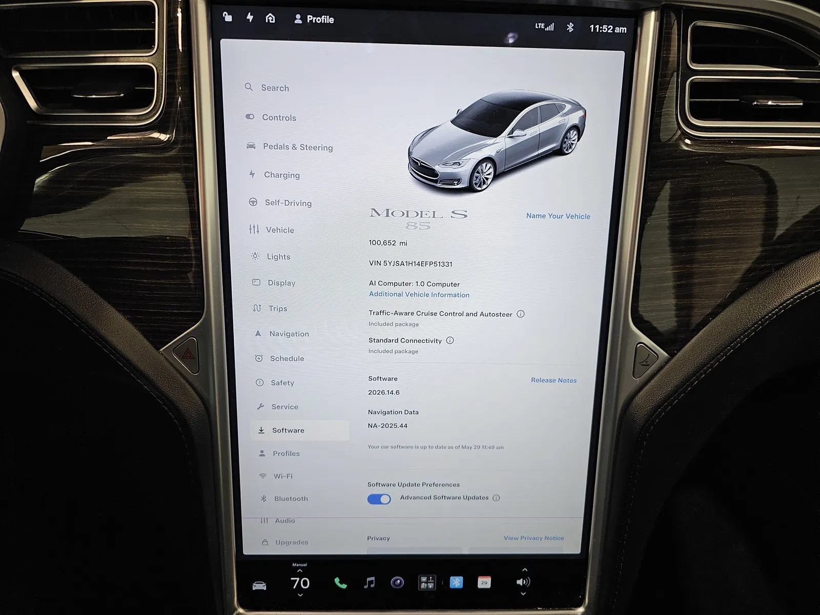 Used 2014 Tesla Model S P85 RWD image 16