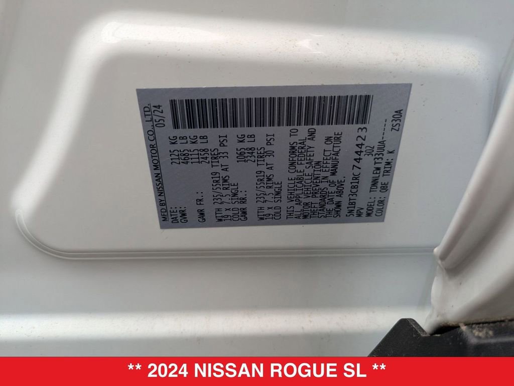 Certified 2024 Nissan Rogue SL image 40