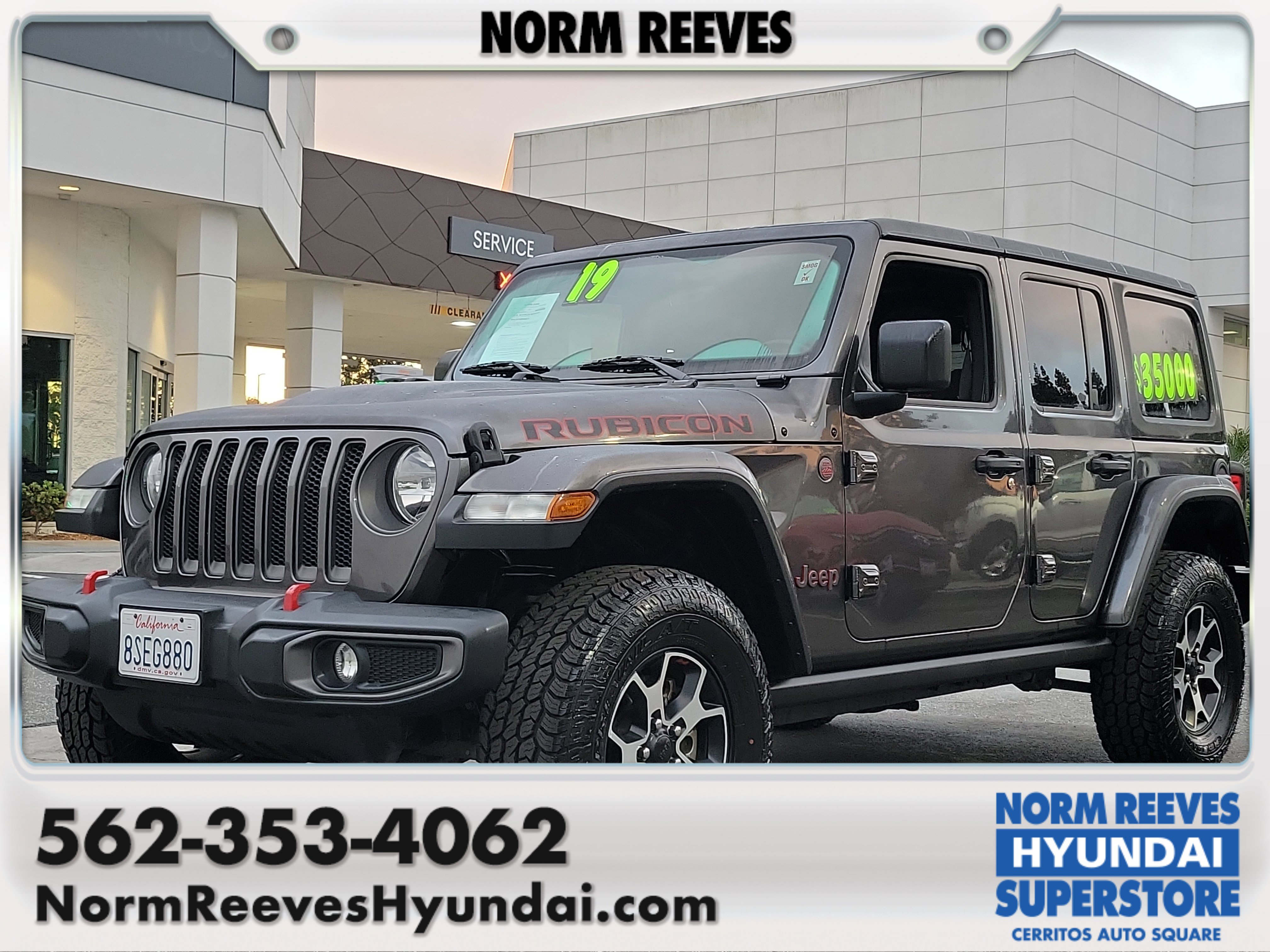 Used 2019 Jeep Wrangler Unlimited Rubicon