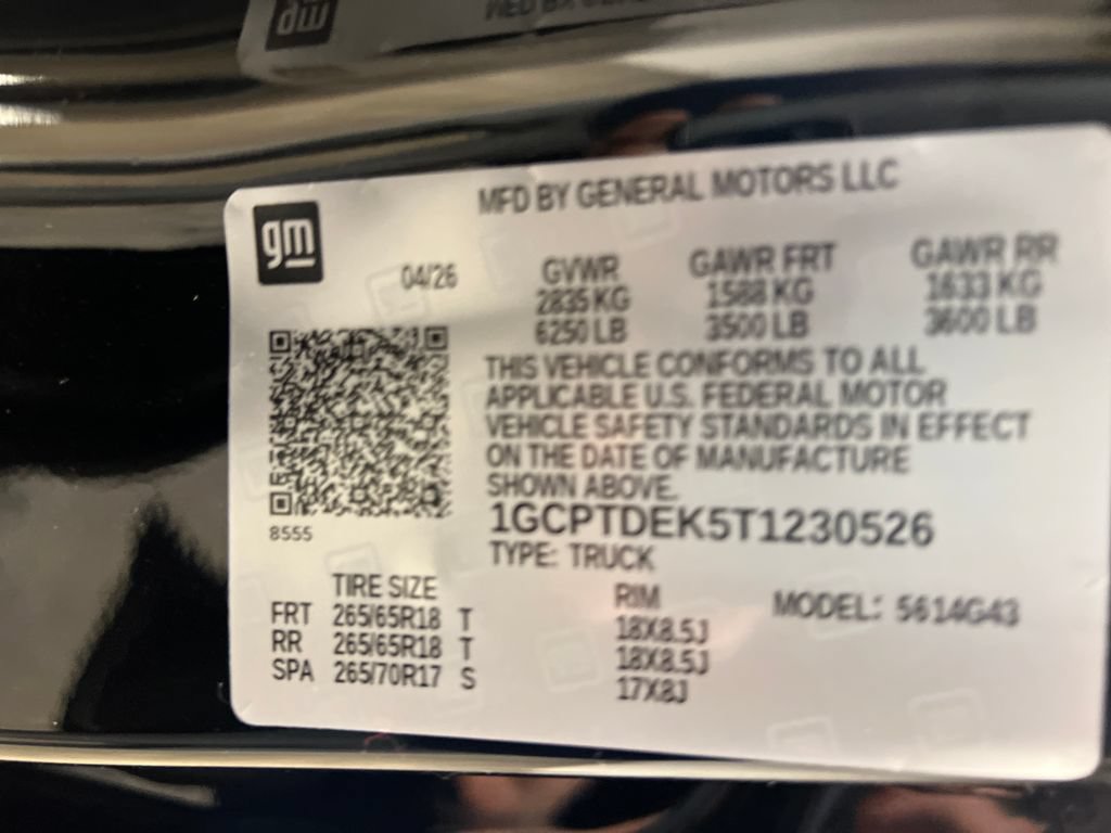 New 2026 Chevrolet Colorado Z71 w/ Midnight Edition AWD/4WD image 28
