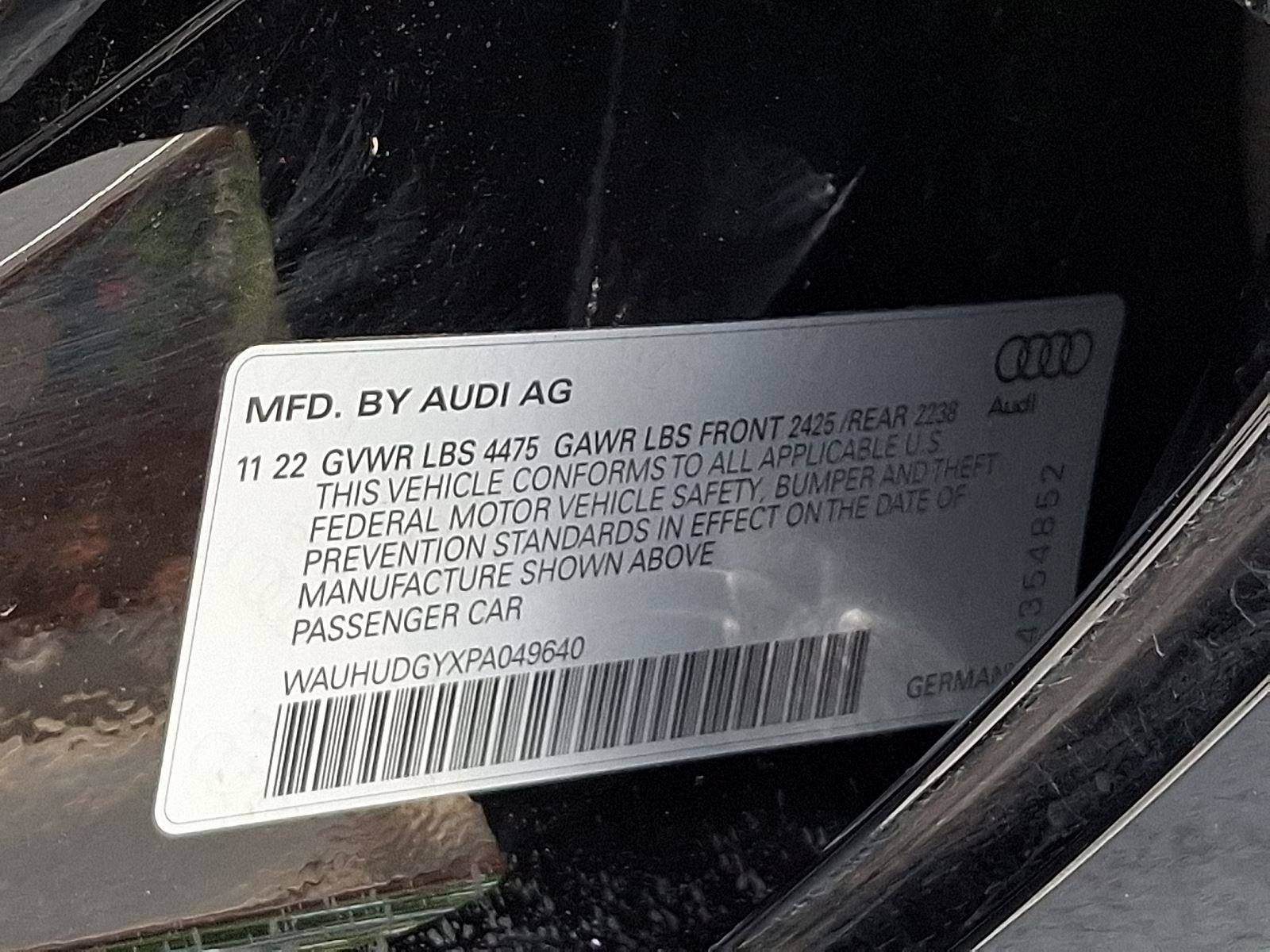 Used 2023 Audi A3 2.0T Premium Plus w/ Premium Plus Package AWD/4WD image 27
