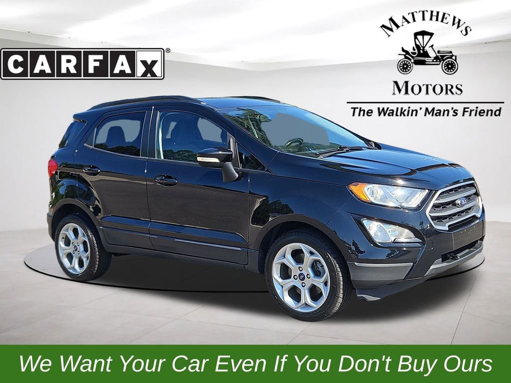 Used 2021 Ford EcoSport SE w/ SE Convenience Package